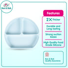 Baby Silicone Dining Set | Suction Plate BPA Free Microwavable Bowl Food Grade Training Dinning Tableware - Boo & Bub