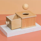 Montessori Toys Ball Box,Coin Box,Object Permanence Box Toys for Infant Toddlers 6-24 Month Baby Early Educati - Boo & Bub
