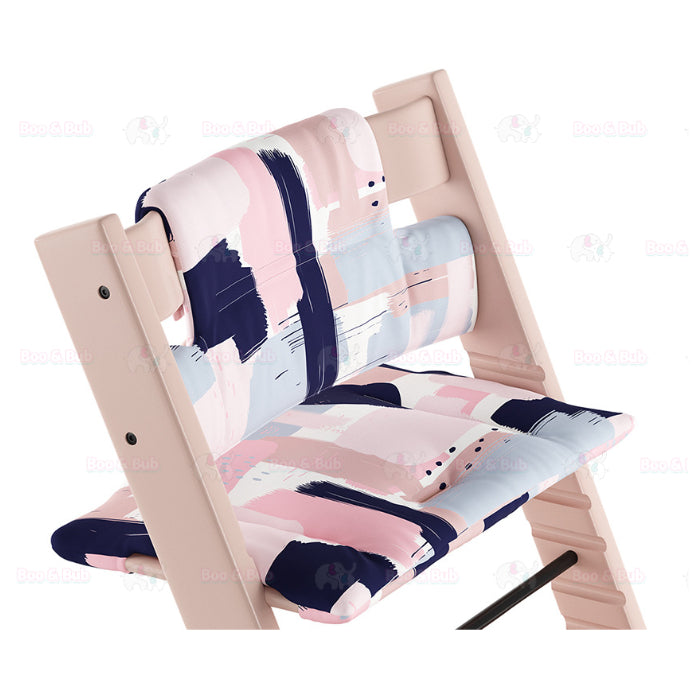 Boo&Bub Washable Waterproof Cushion seat pad Nordic Style Wooden Highchair Breathable Soft & Comfortable high chair - Boo & Bub