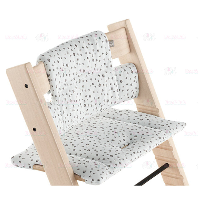 Boo&Bub Washable Waterproof Cushion seat pad Nordic Style Wooden Highchair Breathable Soft & Comfortable high chair - Boo & Bub