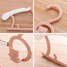 Boo & Bub Kids Clothes Hanger Racks Adjustable Plastic Display Hangers Windproof Non-slip Coats Hanger Baby Clothing Or - Boo & Bub