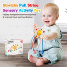 Boo&Bub 6 in 1 Activity Toys Educational Interactive Pull String Finger Toy - Boo & Bub