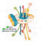 Boo&Bub 6 in 1 Activity Toys Educational Interactive Pull String Finger Toy - Boo & Bub