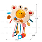Boo&Bub 6 in 1 Activity Toys Educational Interactive Pull String Finger Toy - Boo & Bub