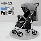 Boo&Bub Multifunction light weight foldable baby stroller for New Born Baby cabin size kereta tolak bayi sorong bayi - Boo & Bub