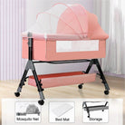 Boo&Bub Newborn Folding Baby Crib Multifunction Portable Baby Cot Adjustable portable baby Bed travel cot katil bayi - Boo & Bub