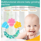 Boo&Bub Baby Teether Ring |Toddle Safe BPA Free Banana Teething Ring Silicone Chew Dental Care Toothbrush Nursing Gift - Boo & Bub