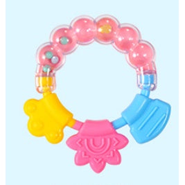Boo&Bub Baby Teether Ring |Toddle Safe BPA Free Banana Teething Ring Silicone Chew Dental Care Toothbrush Nursing Gift - Boo & Bub