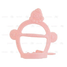 Boo&Bub Baby Teether Ring |Toddle Safe BPA Free Banana Teething Ring Silicone Chew Dental Care Toothbrush Nursing Gift - Boo & Bub