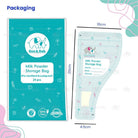 Boo&Bub Disposable Milk Powder Storage Bag | Baby Formula Milk Storage Bag | Plastik Simpanan Susu Tepung - Boo & Bub