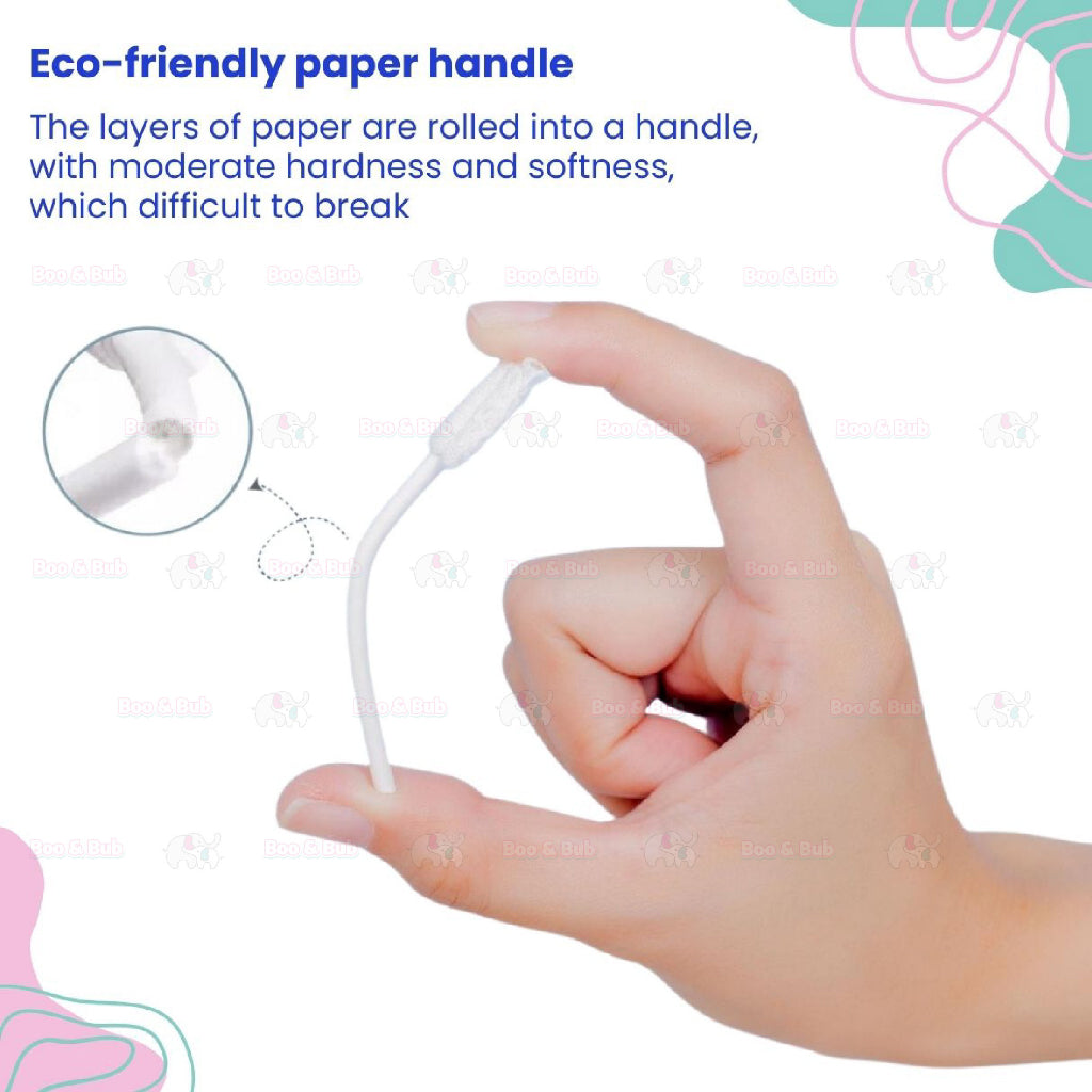 Boo&Bub Baby Oral Cleaner | Disposable Soft Toothbrush Toddler Tongue Washing Gauze Tongue Cleaning Pembersih Mulut - Boo & Bub