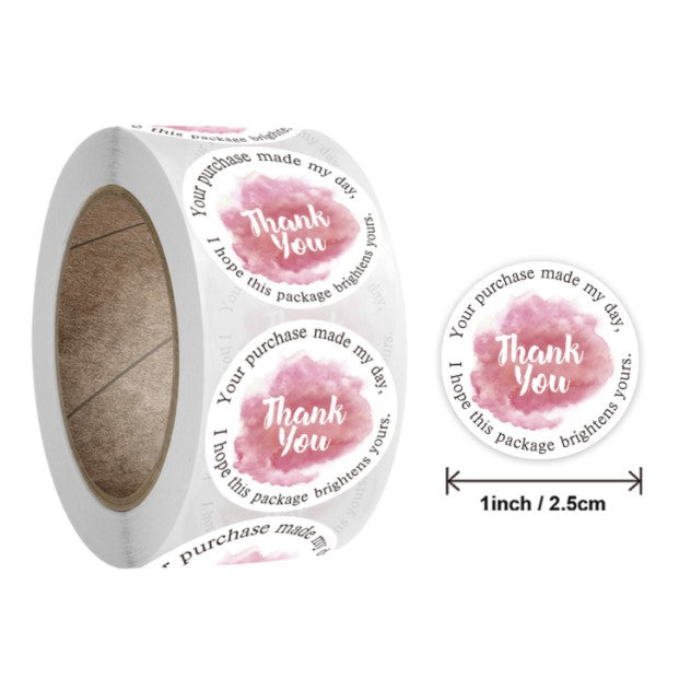 Small Thank You Sticker - Boo & Bub
