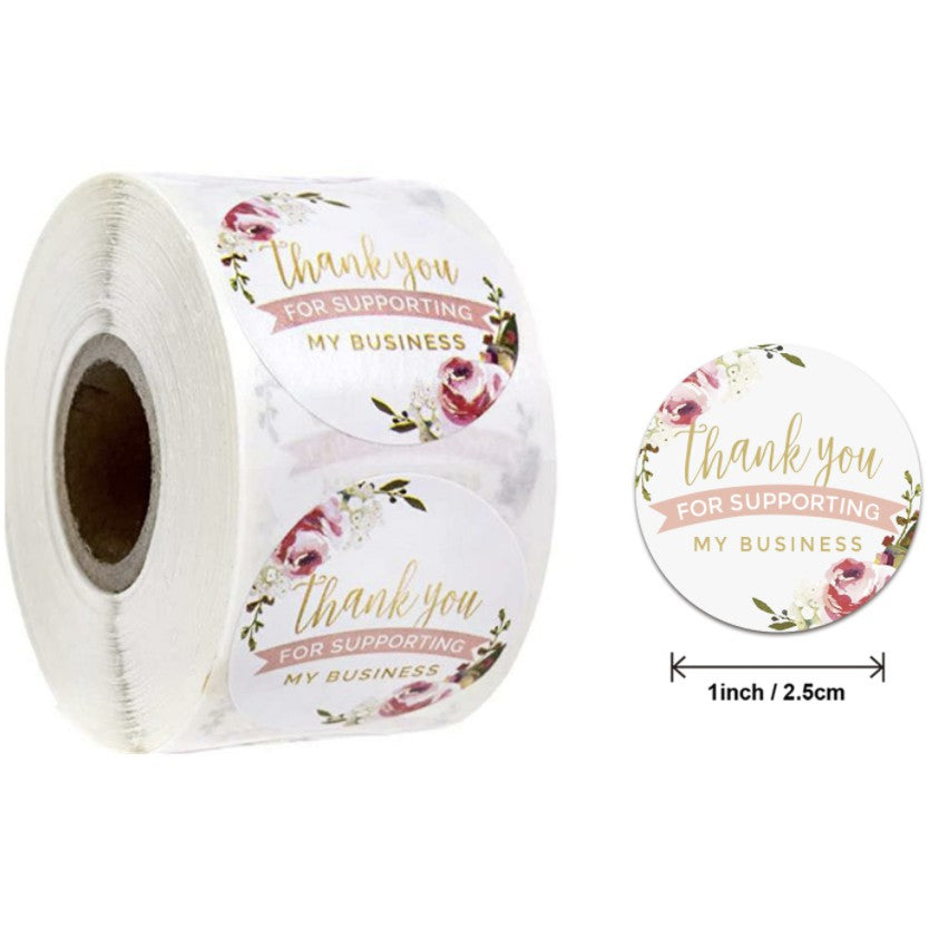 Small Thank You Sticker - Boo & Bub