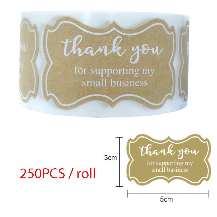 🔥5cm/3.8cm 🔥Thank You for your Order Sticker /  Seal Label / Sticker Terima Kasih / Appreciation Sticker / 謝謝 sticker - Boo & Bub