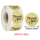 🔥5cm/3.8cm 🔥Thank You for your Order Sticker /  Seal Label / Sticker Terima Kasih / Appreciation Sticker / 謝謝 sticker - Boo & Bub
