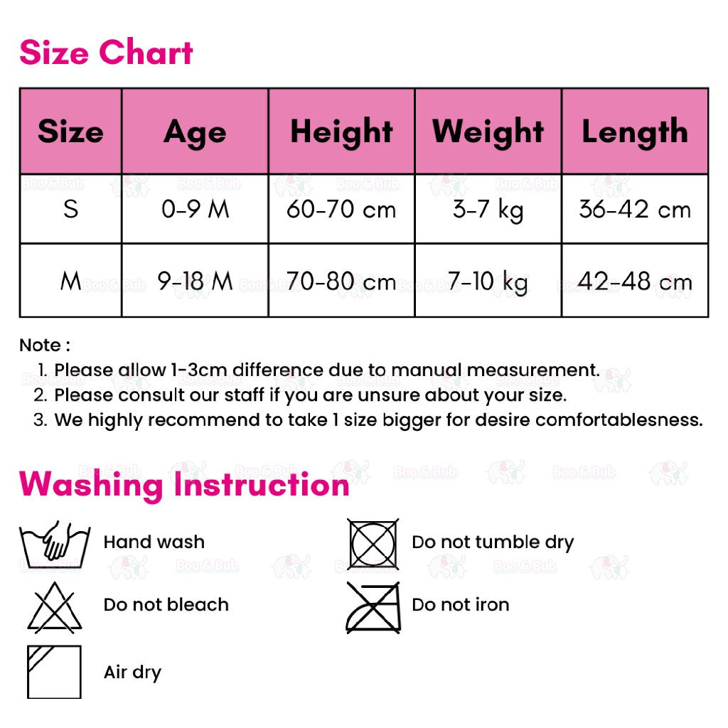 Boo & Bub Baby Legging Newborn Baby Tight pants baby Seluar Legging baby pants newborn socks baby girl legging cotton - Boo & Bub