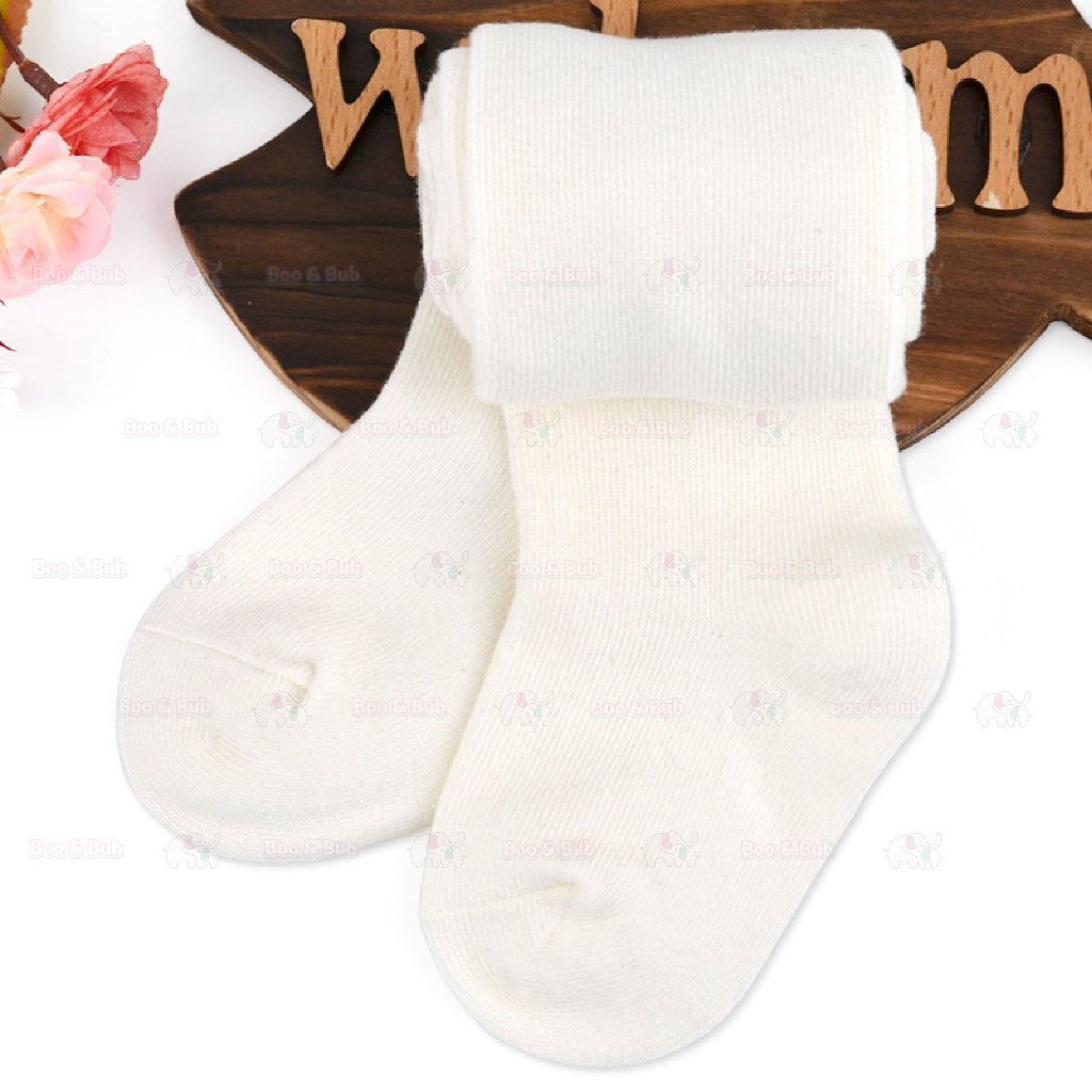 Boo & Bub Baby Legging Newborn Baby Tight pants baby Seluar Legging baby pants newborn socks baby girl legging cotton - Boo & Bub