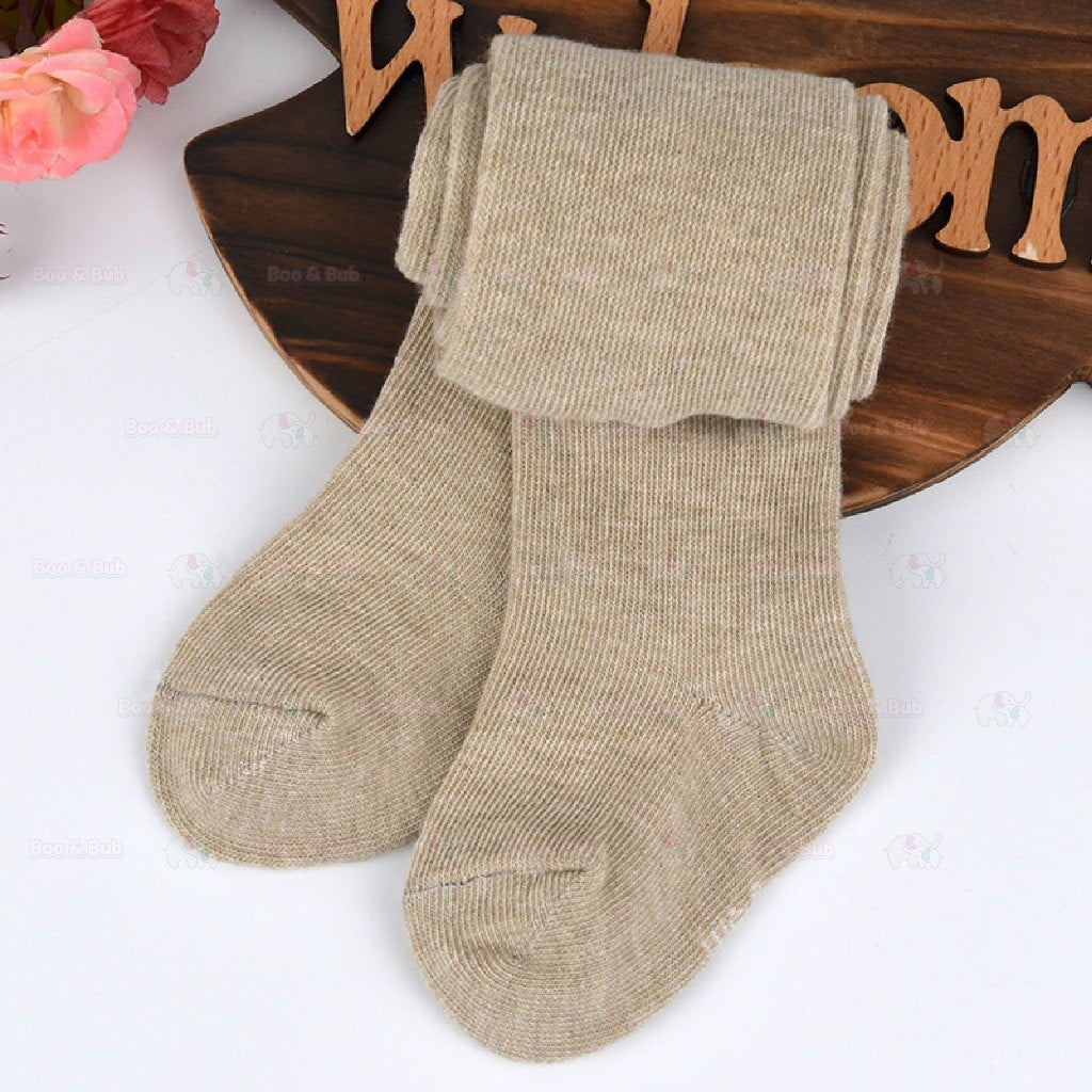 Boo & Bub Baby Legging Newborn Baby Tight pants baby Seluar Legging baby pants newborn socks baby girl legging cotton - Boo & Bub