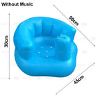 Boo&Bub Baby Inflatable Chair Kerusi Baby Bath Seat Training Chair Portable Baby Chair Inflatable Sofa Baby Dining Chair - Boo & Bub