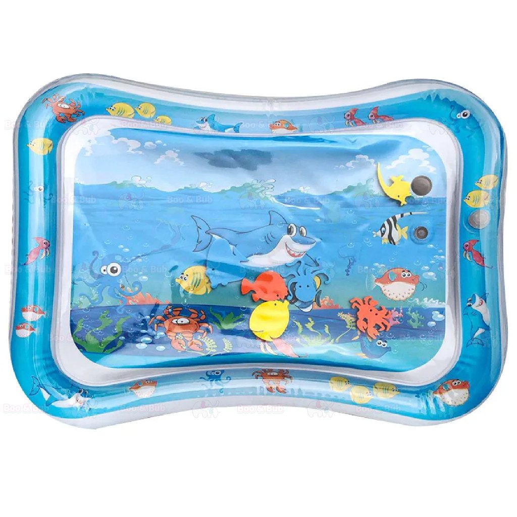 Boo&Bub Baby Water Mat Toddler Inflatable Crawling Cushion Summer Infant Water Play Mat for Children Early Education - Boo & Bub