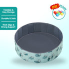 Boo&Bub Kids Ocean Ball Pit Pool | Foldable Indoor Ball Pool Playpen Fence Macaron Ocean Balls Kolam Bola Children Baby - Boo & Bub