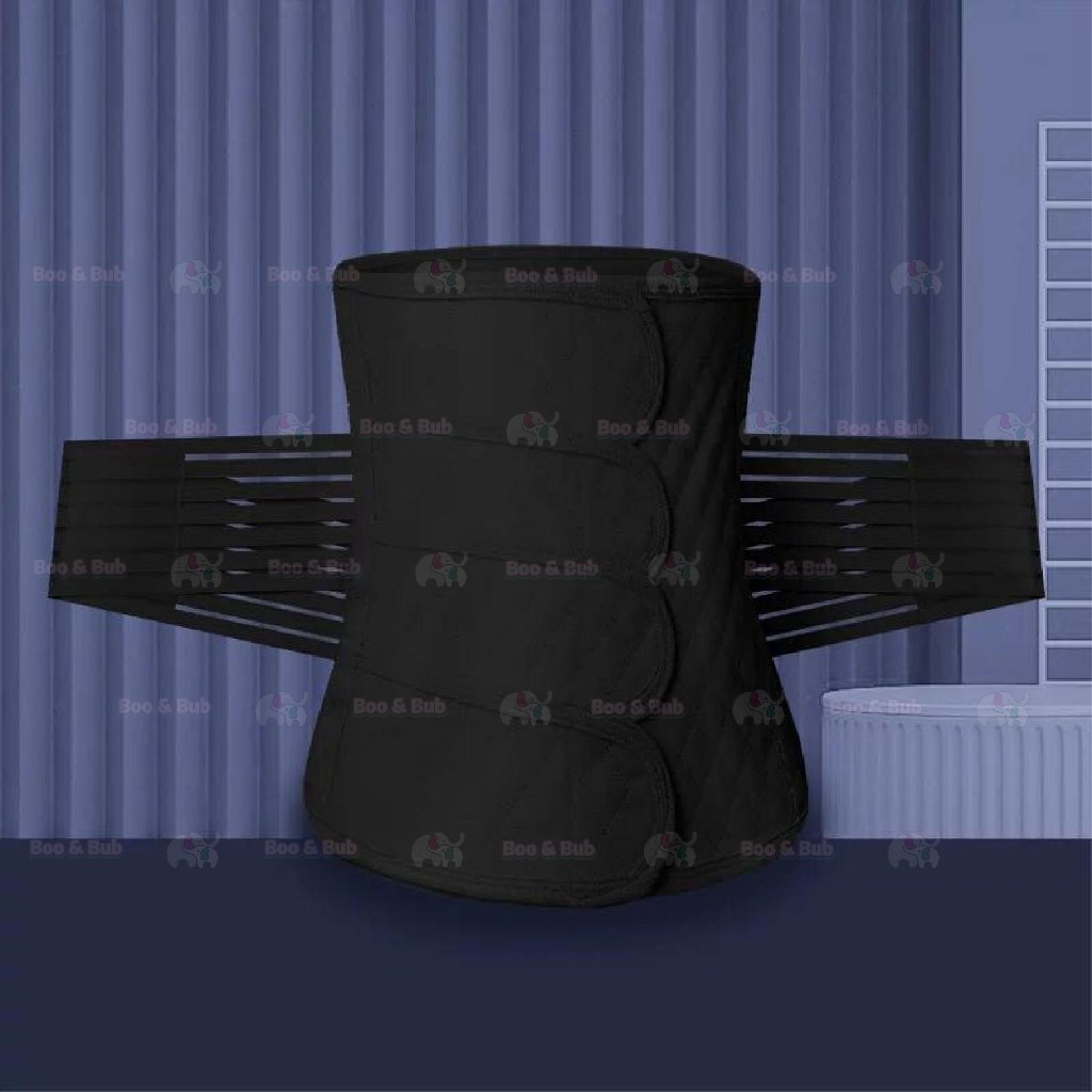 Boo&Bub Mommy Tummy Belt Abdominal Binder Postpartum Belt Bengkung Belly Binding Maternity Bersalin PostPartum Shape - Boo & Bub