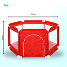 Boo&Bub Foldable Hexagon Playpen Playground Kids Indoor Baby Play Fence Kids Safety Play Yard Pagar Kanak Mainan Playpen - Boo & Bub