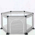 Boo&Bub Foldable Hexagon Playpen Playground Kids Indoor Baby Play Fence Kids Safety Play Yard Pagar Kanak Mainan Playpen - Boo & Bub