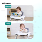 Boo&Bub 3in1 Baby Walker infant Learning Walking Car With Music Foldable Toddler Four Wheels Trolley Walk Assistance - Boo & Bub