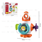 Boo&Bub 6-in-1 Montessori Toys Toddler Busy Cube Early Education Sensory Toys for Babies - Boo & Bub