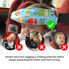 Boo&Bub Child Car Seat Safety Head Support Fixing Band Strap Belt Holder Carseat Belt - Boo & Bub