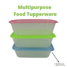 Kitchen Plasticware | Food tupperware in Square Round Shape | Round Basket Basin for wash Vegetables - Boo & Bub