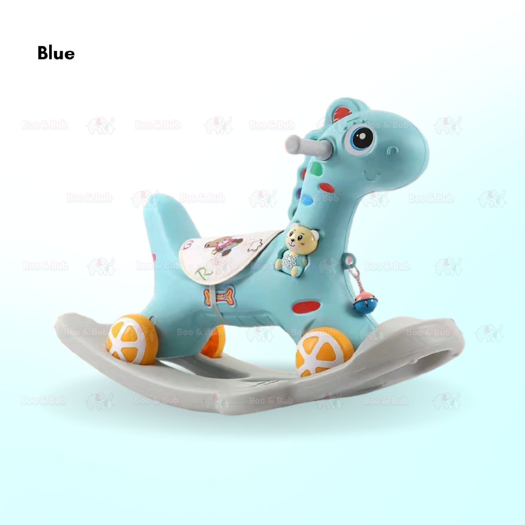 Boo&Bub Rocking Horse Musical Rocking Ride On Car Roller Educational toys - Boo & Bub