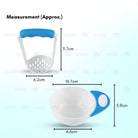Boo&Bub Baby Grinding Bowl Manual Kids Feeding Bowl Vegetable Fruit Infant Food Masher Set Food Bowl - Boo & Bub