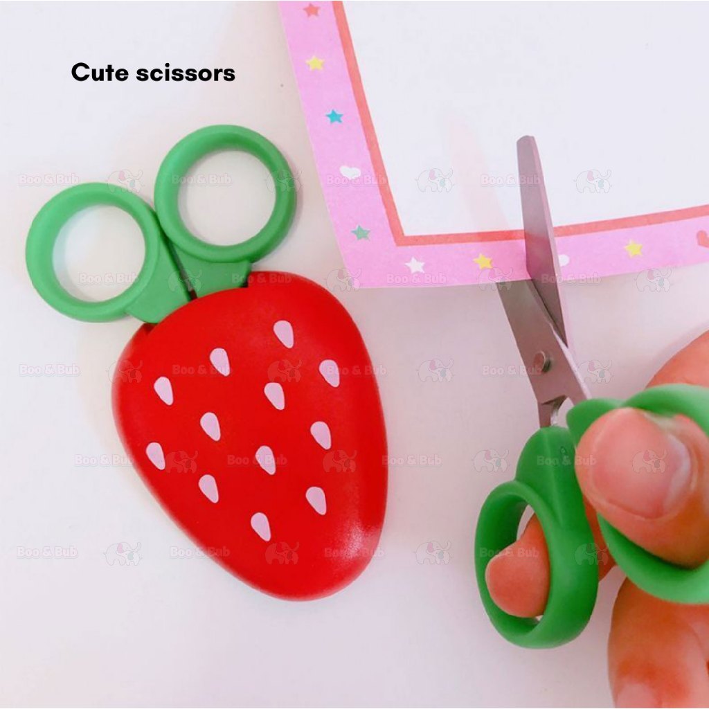 Boo&Bub Scissors With Magnet Tool Supplies Suitable For Home School And Office Craftings - Boo & Bub