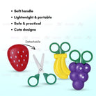 Boo&Bub Scissors With Magnet Tool Supplies Suitable For Home School And Office Craftings - Boo & Bub