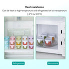 Boo&Bub 4Pcs 60ml Baby Food Container Milk Powder Container Infant Storage Portable Freezer Food Cup - Boo & Bub