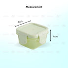 Boo&Bub 4Pcs 60ml Baby Food Container Milk Powder Container Infant Storage Portable Freezer Food Cup - Boo & Bub