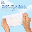 Boo&Bub Cloud Touch Ultra Soft Baby Tissue Moisturizing Lotion Tissue (40's x 8 packs) Facial tissues for delicate skin - Boo & Bub