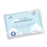 Boo&Bub Cloud Touch Ultra Soft Baby Tissue Moisturizing Lotion Tissue (40's x 8 packs) Facial tissues for delicate skin - Boo & Bub