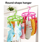 Wardrobe Hanger | High Quality Durable Clothes Drying Hanger | 20 Pieces Set Windproof Plastic Clip - Boo & Bub
