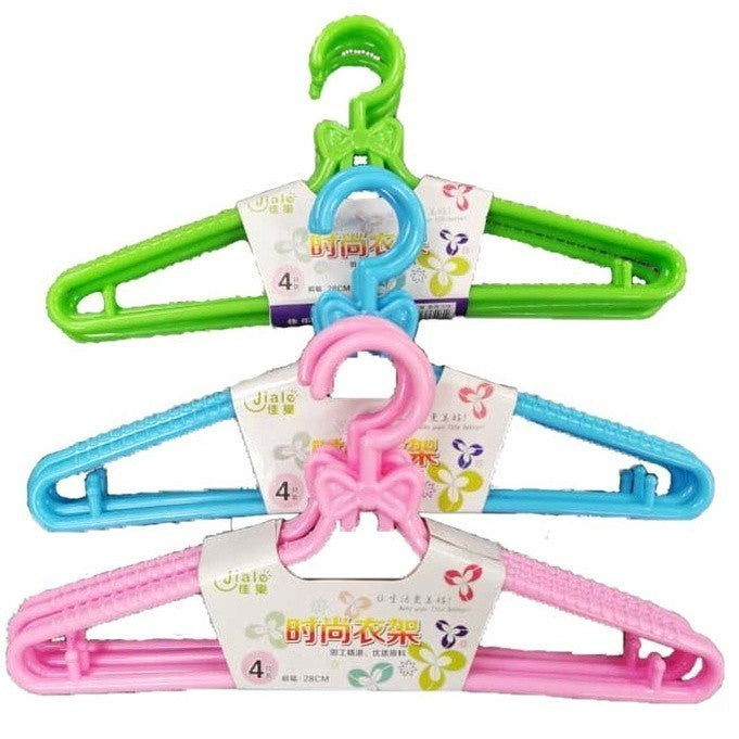 Wardrobe Hanger | High Quality Durable Clothes Drying Hanger | 20 Pieces Set Windproof Plastic Clip - Boo & Bub