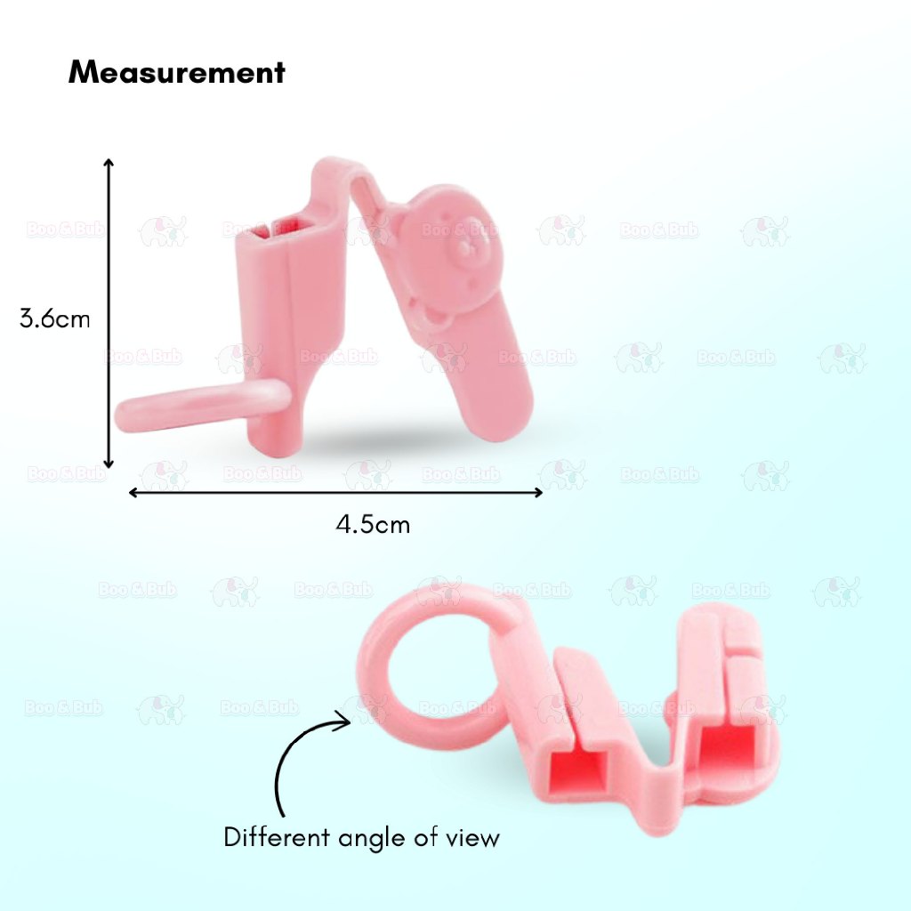 Boo&Bub Reusable Chopstick Holder | Helpers Trainer Hinge Practice Connector for Training Chopsticks - Boo & Bub