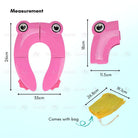 Boo&Bub Foldable Baby Toilet Seat Cover Kids Portable Cute Cartoon Potty Training Toilet Cushion - Boo & Bub