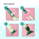 Boo&Bub 3in1 Cleaning Brush | Baby Bottle Brush Set | Cup Cleaning Tool Water Bottle Cleaner - Boo & Bub