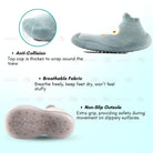 Boo&Bub Toddler Shoes Baby Shoe Socks First Walker Shoes Soft Sole Non-Slip Floor Shoes Knitted Shoes Prewalker Knitted - Boo & Bub
