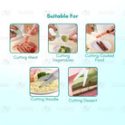 Boo and Bub Food Ceramic Scissor420 Stainless Steel Baby Food Multipurpose Scissors Portable Feeding Scissor - Boo & Bub