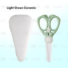 Boo and Bub Food Ceramic Scissor420 Stainless Steel Baby Food Multipurpose Scissors Portable Feeding Scissor - Boo & Bub