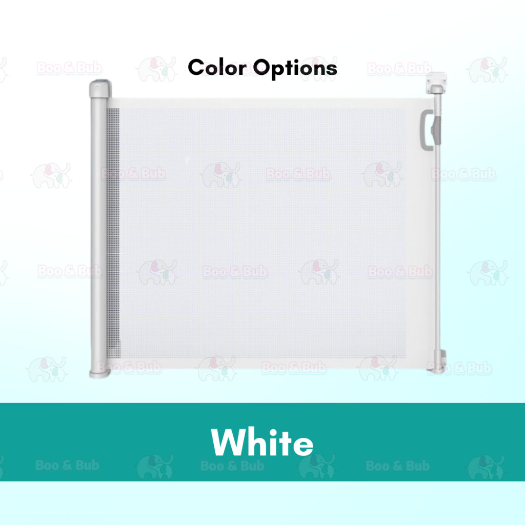 Boo and Bub Retractable Baby Gate Pagar Baby Safety Gate For Stairs Pagar Budak Baby Safety Murah baby door gate 护栏 - Boo & Bub