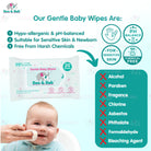 Boo&Bub 20pcs Premium Honey Comb Non alcohol BABY WIPES Baby wet wipe tisu basah baby tissue basah wet tisu baby 婴儿湿纸巾 - Boo & Bub